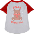 Load image into Gallery viewer, Beary Christmas Pet Raglan Shirt