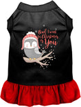 Load image into Gallery viewer, Owl I Want For Christmas Pet Dress