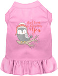Load image into Gallery viewer, Owl I Want For Christmas Pet Dress