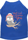 Load image into Gallery viewer, Owl I Want For Christmas Pet Shirt
