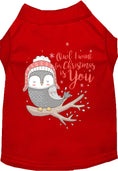 Load image into Gallery viewer, Owl I Want For Christmas Pet Shirt