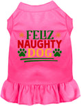Load image into Gallery viewer, Feliz Naughty Dog Christmas Pet Dress