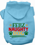 Load image into Gallery viewer, Feliz Naughty Dog Christmas Pet Hoodie