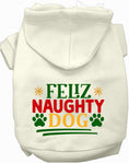 Load image into Gallery viewer, Feliz Naughty Dog Christmas Pet Hoodie