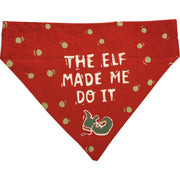 Christmas Reversible Dog Bandana
