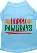 Load image into Gallery viewer, Happy Pawlidays Pet Shirt