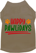 Load image into Gallery viewer, Happy Pawlidays Pet Shirt