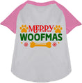 Load image into Gallery viewer, Merry Woofmas Pet Raglan Shirt