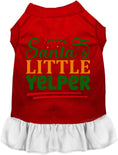 Load image into Gallery viewer, Santa's Little Yelper Pet Dress