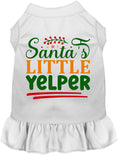 Load image into Gallery viewer, Santa's Little Yelper Pet Dress