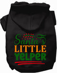 Load image into Gallery viewer, Santa's Little Yelper Christmas Pet Hoodie