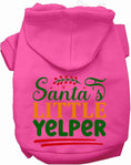 Load image into Gallery viewer, Santa's Little Yelper Christmas Pet Hoodie