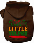 Load image into Gallery viewer, Santa's Little Yelper Christmas Pet Hoodie