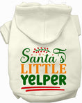 Load image into Gallery viewer, Santa's Little Yelper Christmas Pet Hoodie