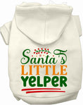 Load image into Gallery viewer, Santa's Little Yelper Christmas Pet Hoodie