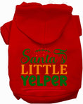Load image into Gallery viewer, Santa's Little Yelper Christmas Pet Hoodie