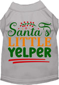 Load image into Gallery viewer, Santa's Little Yelper Pet Shirt