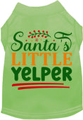 Load image into Gallery viewer, Santa's Little Yelper Pet Shirt