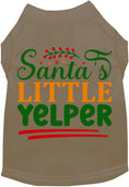 Load image into Gallery viewer, Santa's Little Yelper Pet Shirt