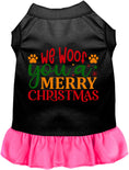 Load image into Gallery viewer, We Woof You a Merry Christmas Pet Dress