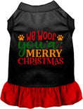 Load image into Gallery viewer, We Woof You a Merry Christmas Pet Dress