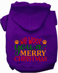 Load image into Gallery viewer, We Woof You a Merry Christmas Pet Hoodie