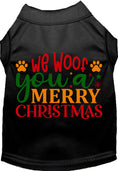 Load image into Gallery viewer, We Woof You a Merry Christmas Pet Shirt