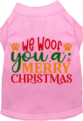 Load image into Gallery viewer, We Woof You a Merry Christmas Pet Shirt