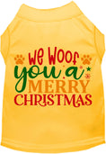 Load image into Gallery viewer, We Woof You a Merry Christmas Pet Shirt