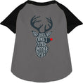 Load image into Gallery viewer, All Santa's Deer Pet Raglan Shirt