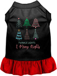 Load image into Gallery viewer, Twinkle Lights, Merry Nights Pet Dress