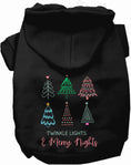 Load image into Gallery viewer, Twinkle Lights, Merry Nights Christmas Pet Hoodie