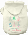 Load image into Gallery viewer, Twinkle Lights, Merry Nights Christmas Pet Hoodie