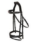 Load image into Gallery viewer, ExionPro Fancy Stitched Raised Anatomical Bridle with Rubber Reins