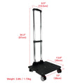 Load image into Gallery viewer, Mr. Peanut's Pet Carrier/Luggage Bag Spinner Wheelbase Luggage Cart
