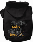 Load image into Gallery viewer, Midnight Kisses New Years Pet Hoodie