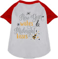 Load image into Gallery viewer, Midnight Kisses Pet Raglan Shirt