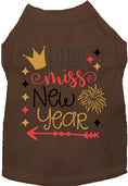 Load image into Gallery viewer, Little Miss New Year Pet Shirt