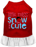 Load image into Gallery viewer, Little Miss Snow Cute Pet Dress