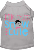 Load image into Gallery viewer, Little Miss Snow Cute Pet Shirt