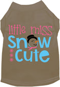 Load image into Gallery viewer, Little Miss Snow Cute Pet Shirt