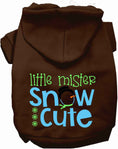 Load image into Gallery viewer, Little Mister Snow Cute Pet Hoodie