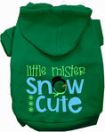 Load image into Gallery viewer, Little Mister Snow Cute Pet Hoodie
