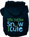 Load image into Gallery viewer, Little Mister Snow Cute Pet Hoodie