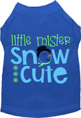 Load image into Gallery viewer, Little Mister Snow Cute Pet Shirt