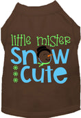Load image into Gallery viewer, Little Mister Snow Cute Pet Shirt