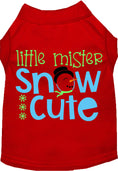 Load image into Gallery viewer, Little Mister Snow Cute Pet Shirt