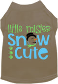 Load image into Gallery viewer, Little Mister Snow Cute Pet Shirt
