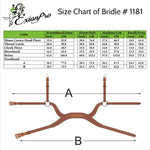 ExionPro Anatomical Combined Flash Bridle with Reins