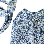 Blue Floral Toile Harness